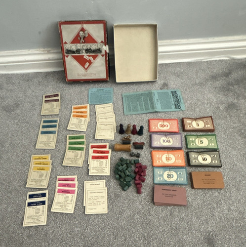 Vintage 1940s 1950s - , monopoly