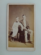 CDV: Man & Boy Fashion: J