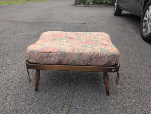 Vintage ercol footstool - footstool, with