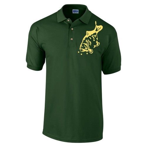Carp fishing clothing polo - carp,