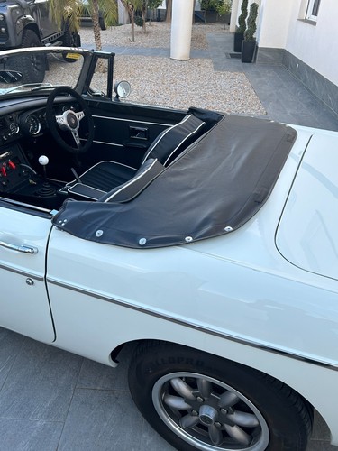 Mgb roadster hood cover - mgb, ,