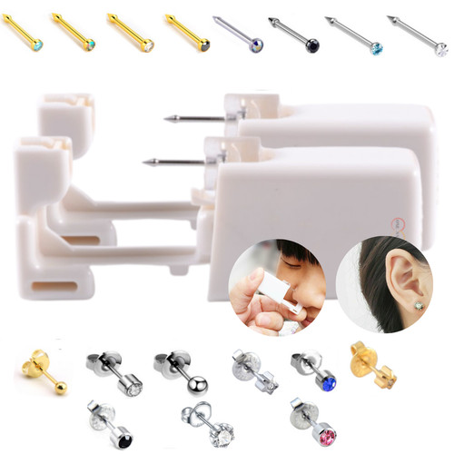 Disposable nose ear piercing - nose,
