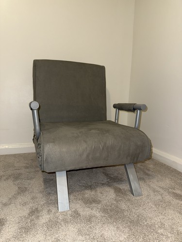 Grey convertible chair - convertible,