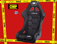SALE! FIA OMP WRC-R XL 2024 Fibreglass Bucket Seat Black AIRTEX Simrace Gaming