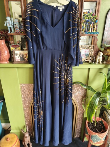 Monsoon size maxi chiffon - 12,