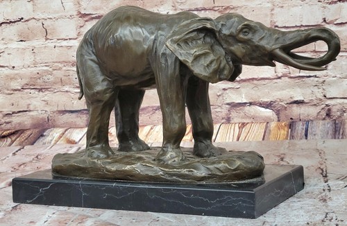 Milo elephant bronze - elephant,
