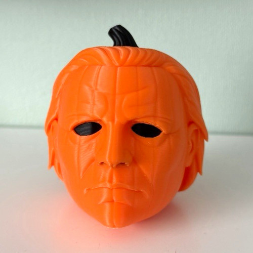 Orange pumpkin micheal - pumpkin,