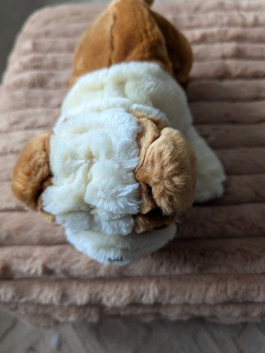Bulldog plush soft stuffed - plush,