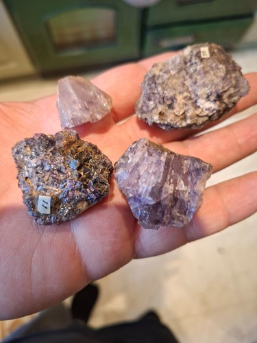 Genuine blue john fluorite - genuine,