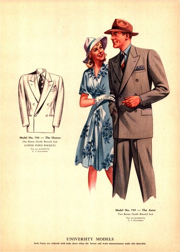1943 wwii suit salesman sample - wwii,
