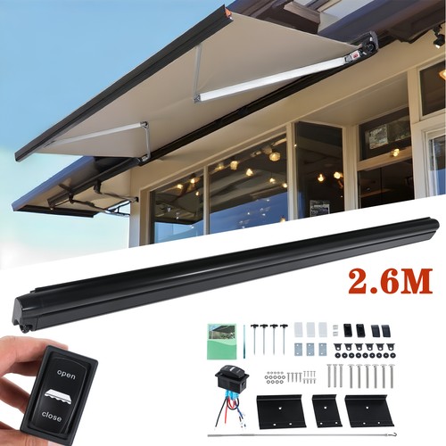 Electric awning wind roll out - electric,