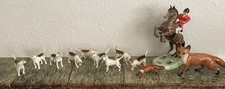 Beswick Rearing Huntsman Model 868  9 hounds and 2 foxes All In Mint Condition