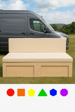 Bespoke Caravan Seating and Beds Camper Van Mattress Cushions (Choose your size)