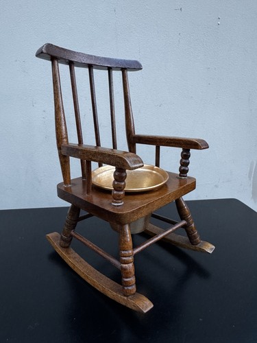 Antique miniature rocking - antique,