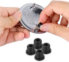 4Pcs Hood Logo Trunk Emblem Fastener Grommets For BMW 3 5 7 Series E32 E34 E36