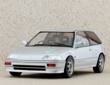 1987 Honda Civic EF-3 Si - Silver - Triple 9 1:18