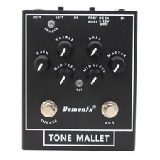 Demonfx High quality Bass Effect Pedal Tone Mallet Preamp / Direct Box