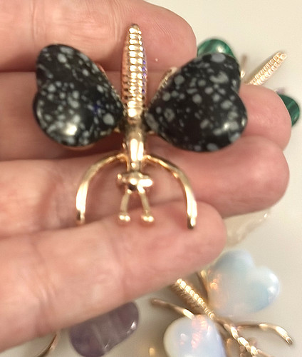 Natural crystal heart stone - crystal,