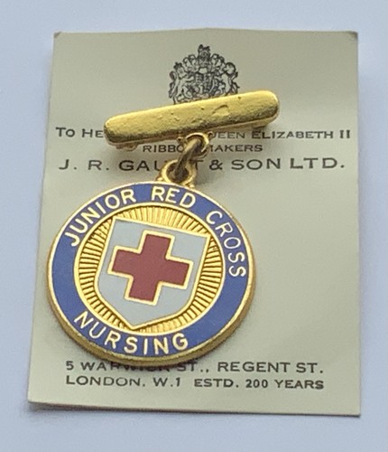 Vintage british red cross - red,
