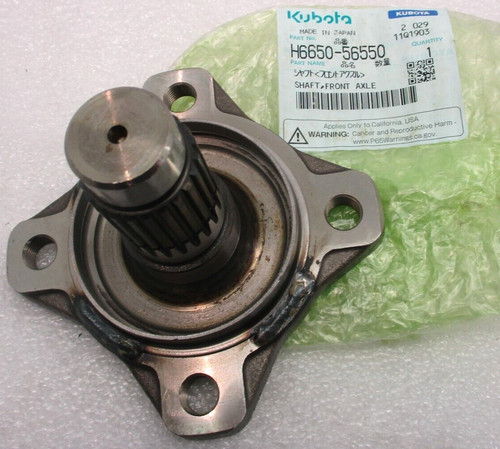 H665056550 front axle shaft - h665056550,