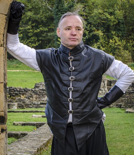 Larp medieval doublet faux - larp,