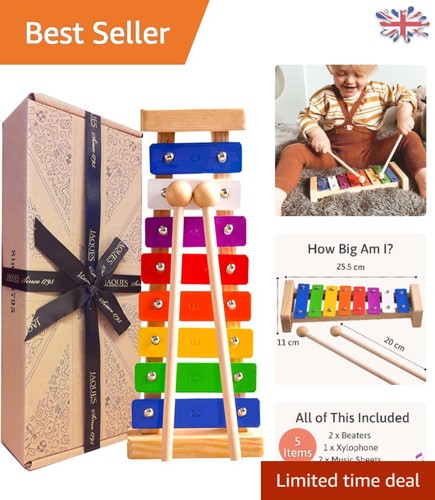 Sustainable wooden xylophone - wooden,