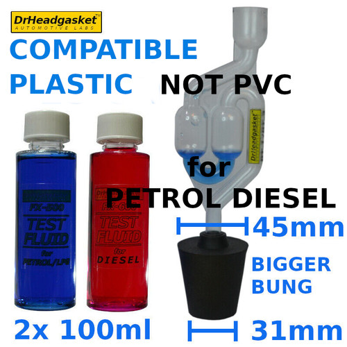 Combustion leak tester head - combustion,
