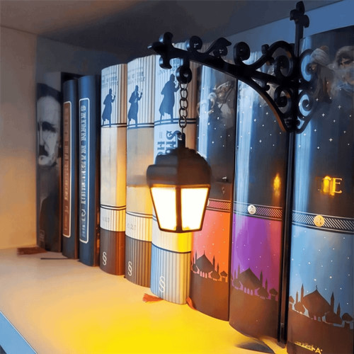 Bookshelf lamp library - lamp,