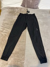 Nike Men's Dri-Fit Yoga Joggers - Black/Grey - Small