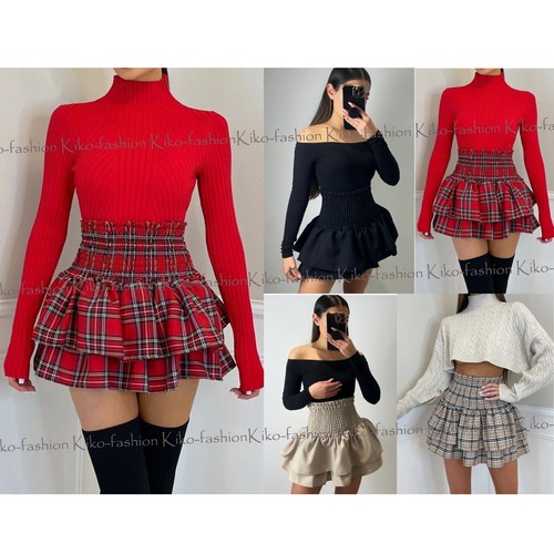 Ladie frill mini rara skirt - rara,
