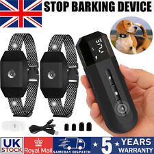 Electric Pet Dog Training Collar Rechargeable Shock Anti-bark LCD Remote Control