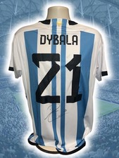 Hand Signed PAULO DYBALA
