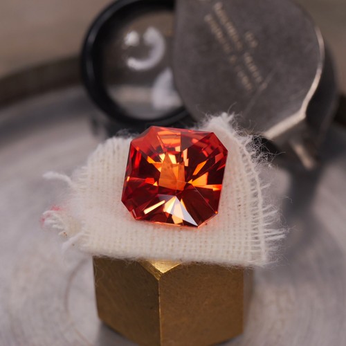 Lab grown padparadscha - , (55)