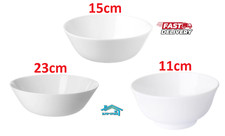 OFTAST Serving Bowls - White Dinner Soup Bowls Kitchen Crockery Set Mixing Bowl