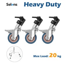 3Pcs 25mm Heavy Duty Swivel