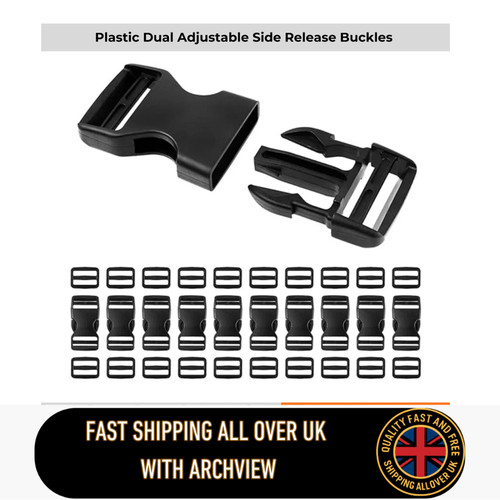 Side release buckles - side,
