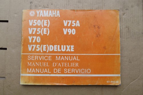 Yamaha v50e v75e - v70, v75