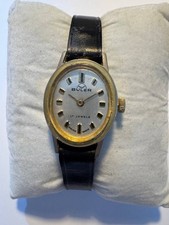 Watch Buler Mechanical 17 Jewels Swiss Made Vintage Women’s Timepiece Gold Tone