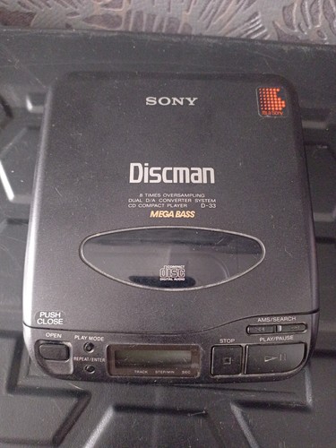 Vintage sony discman - vintage, d-33