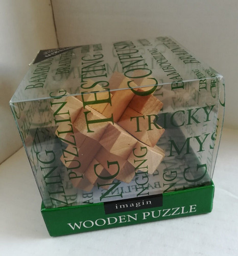 Imagin wooden puzzle - wooden, brain