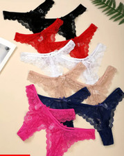 2 Pack Women Lace  Thong / G