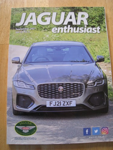 Jaguar enthusiast magazine - magazine, sep