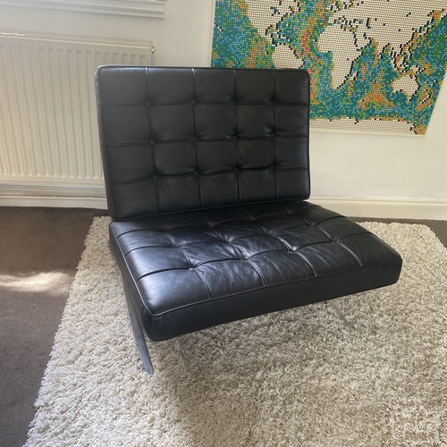 Barcelona chair black - barcelona,