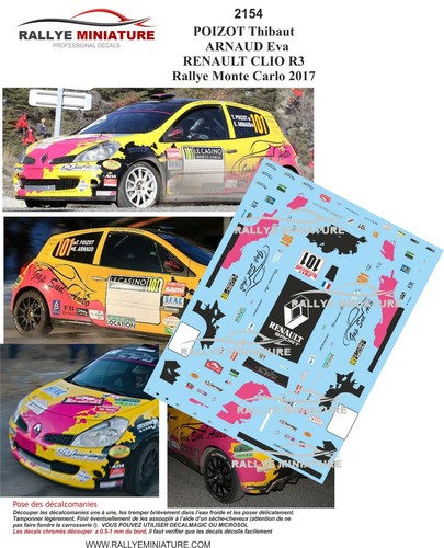 Decals ref 2154 renault - decals,