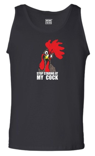 Stop staring cock - stop, vest