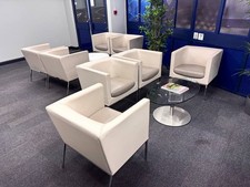 Cream Genuine Leather Tulip