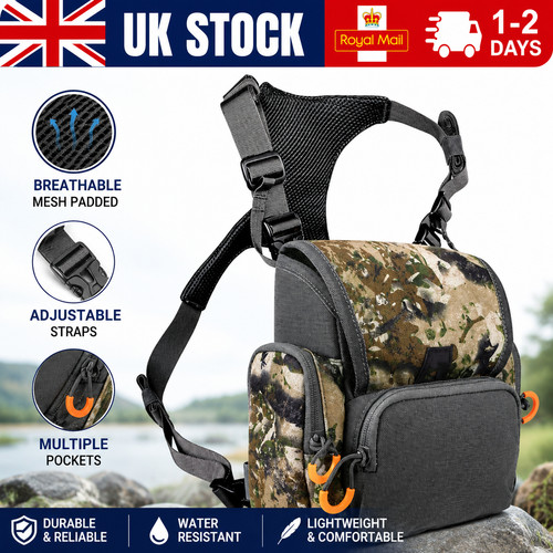 Binocular harness chest pack - binocular,