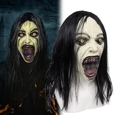 Halloween Horror Woman Mask