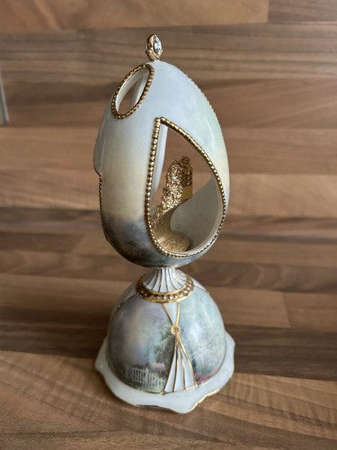 Porcelain musical egg - porcelain,