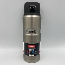 Thermos Stainless King Bottle Flask 710ml / 24oz Gun Metal Grey NEW FREE P&P